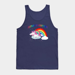 Rainbow Unicorn Cute Lover Tank Top